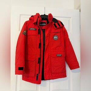 Lego Bright Red Kids Puffer Jacket